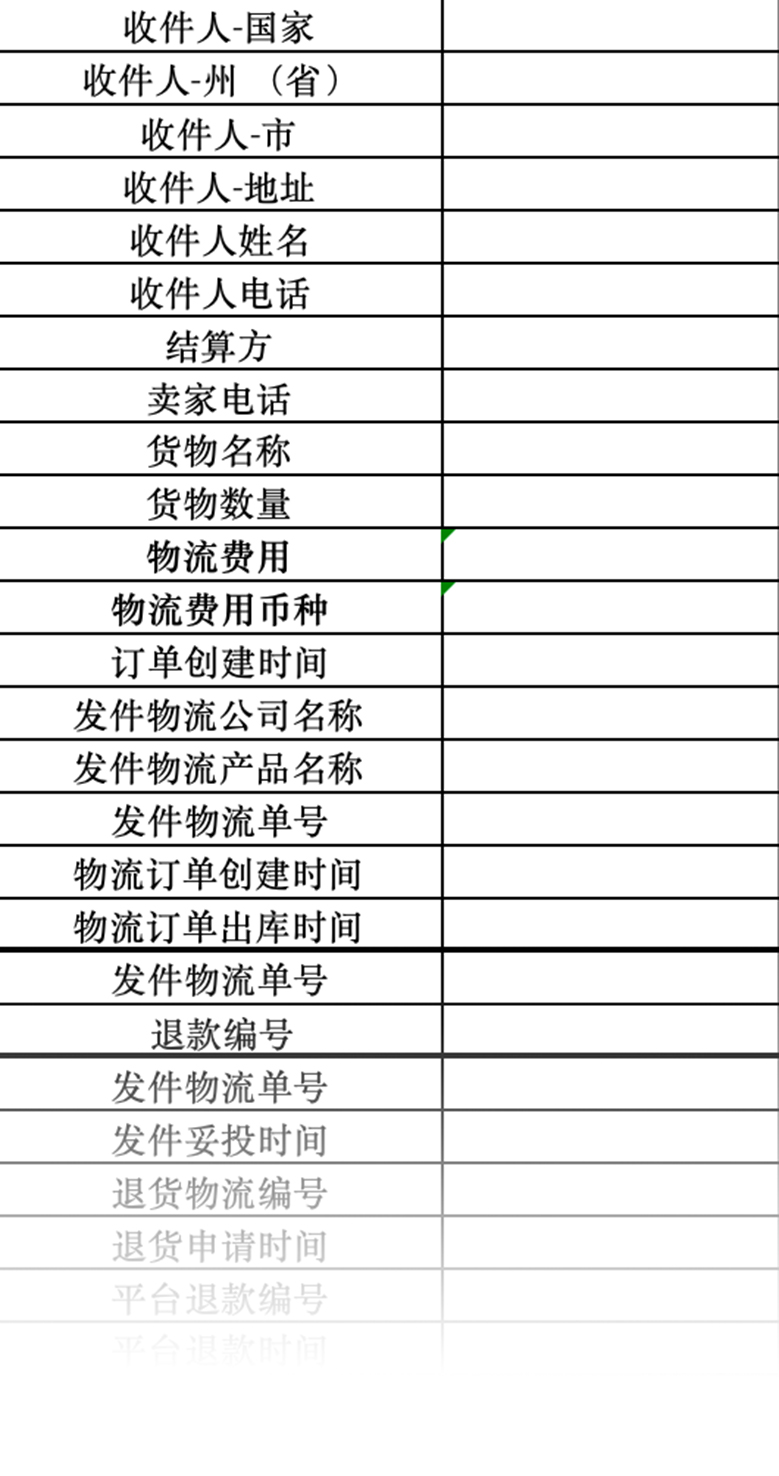 正品保证险解决方案字段